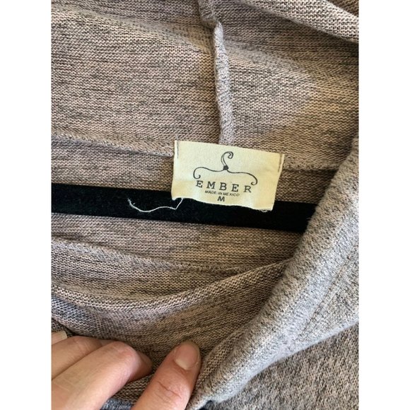 5/$20 💥 
Cowl neck lilac long sleeve thin sweater top EMBER medium - Picture 5 of 12